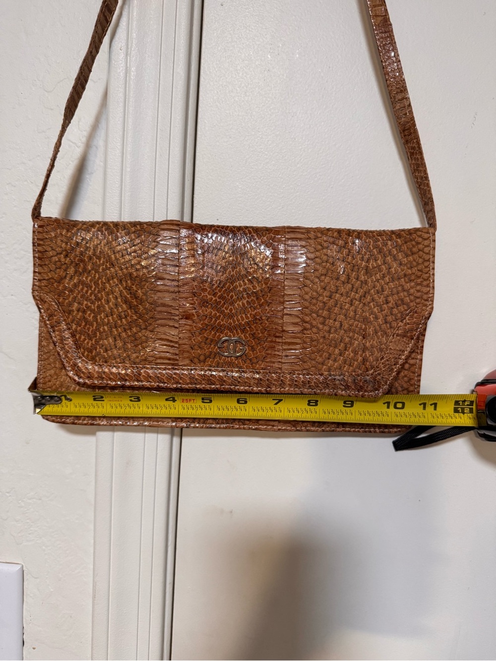 Vintage Python Shoulder Bag - Picture 10 of 12